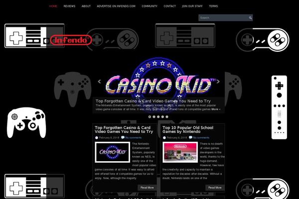 Gauge theme site design template sample