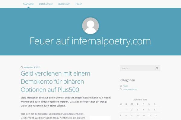 Highwind theme site design template sample