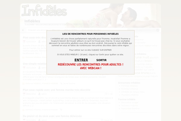 Hellish Simplicity theme site design template sample