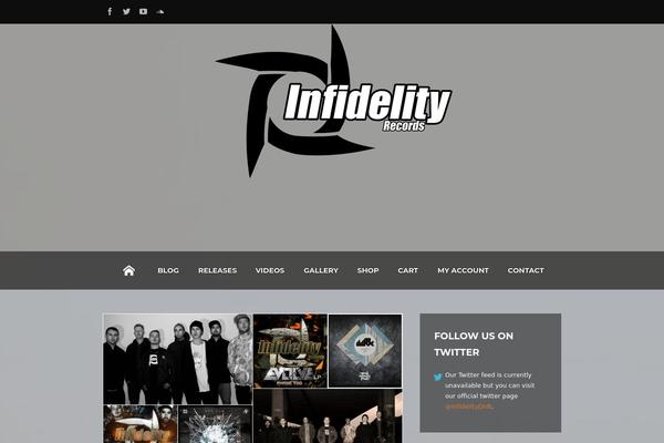 Site using Wolf-music-network plugin