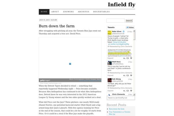 Pilcrow theme site design template sample