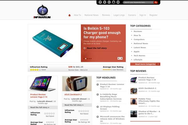 infinarium.com site used Thenational