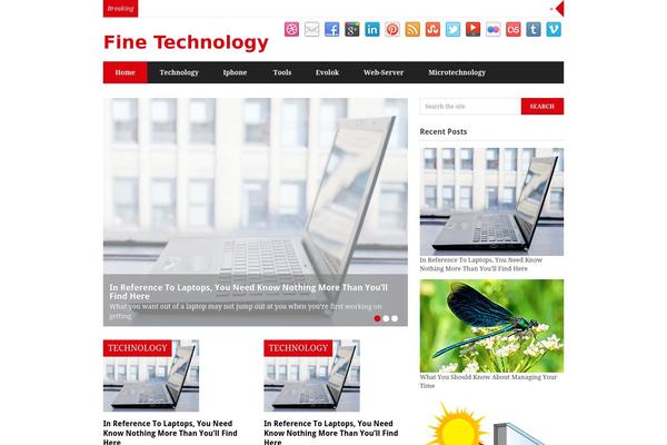 Report theme site design template sample