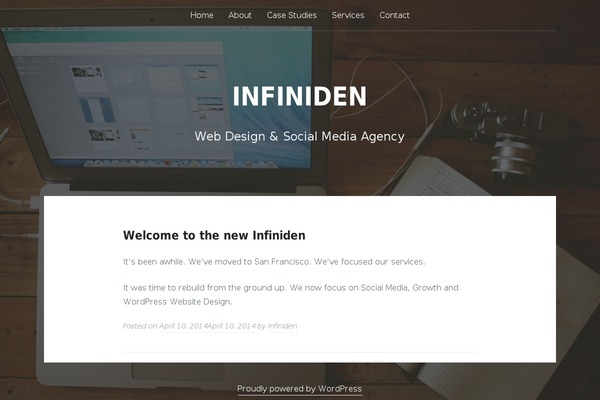 Padhang theme site design template sample