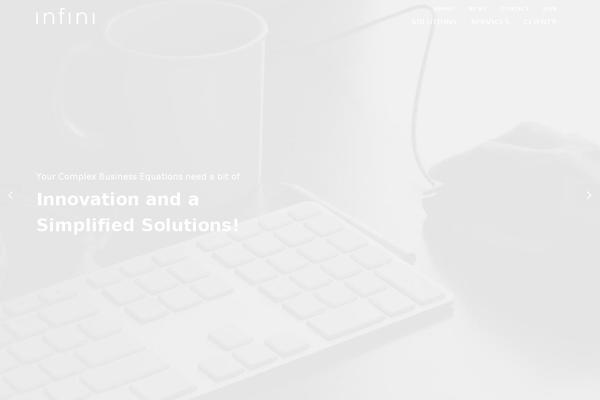 infinisystem.com site used Infini