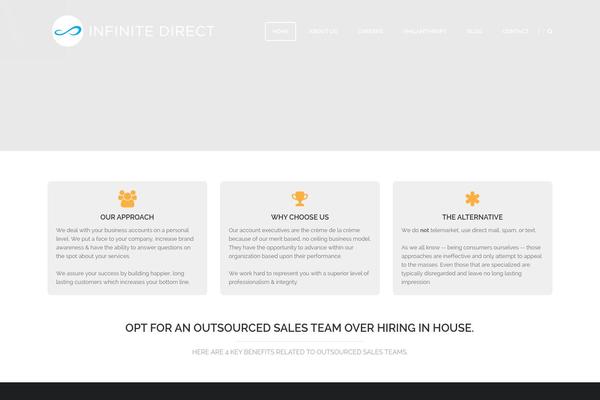 Suburbs theme site design template sample