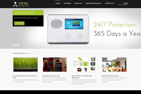 Venus theme site design template sample