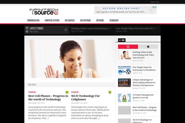 Newsroom14 theme site design template sample