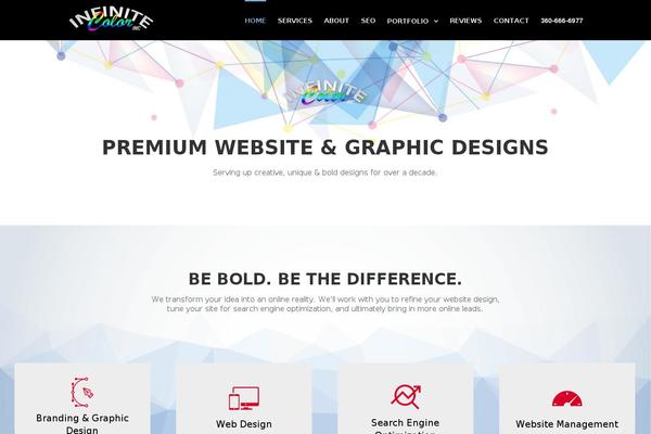 infinitecolor.com site used Infinite-color