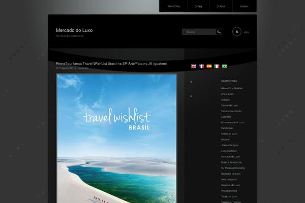 Piano Black theme site design template sample