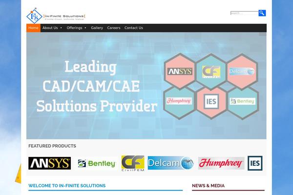 Responsive theme site design template sample