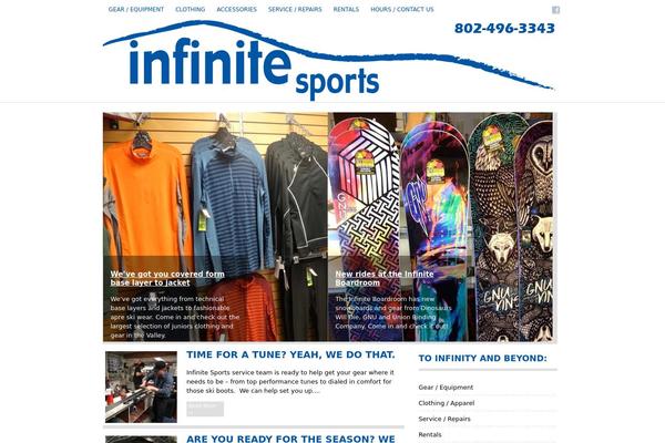 Triton theme site design template sample