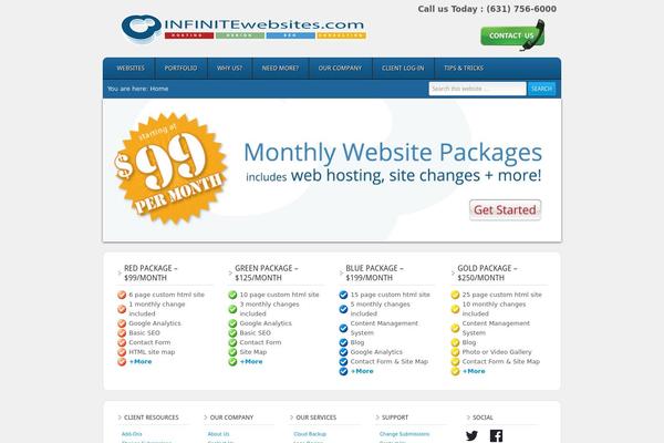 infinitewebsites.com site used Dt-the7-imc