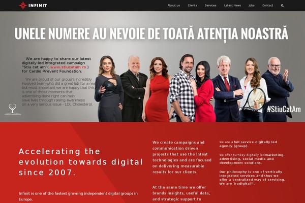 Hub theme site design template sample