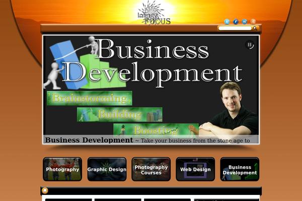 Redemption theme site design template sample