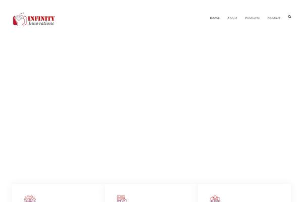 Infinite theme site design template sample