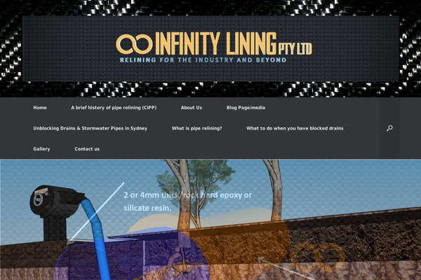 Vantage theme site design template sample