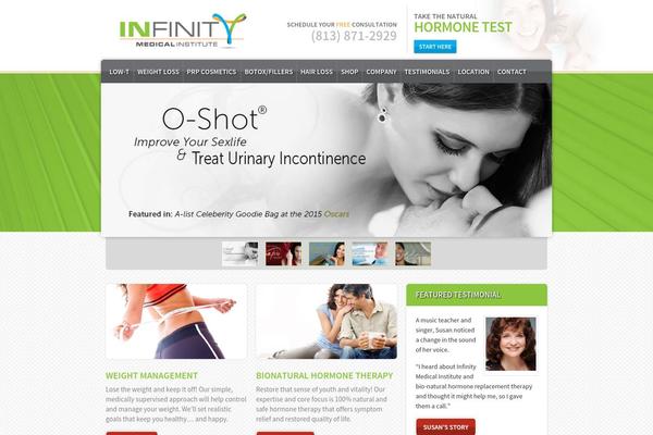 InfinityMedical theme websites examples