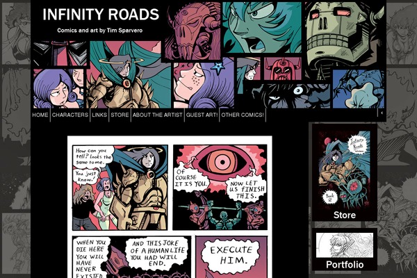 Comicpress V theme site design template sample