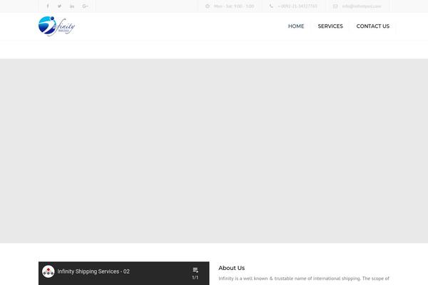 Transport theme site design template sample