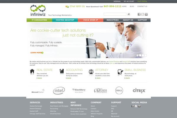 Dejavu theme site design template sample
