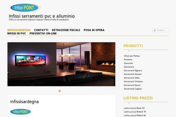 Supernova theme site design template sample