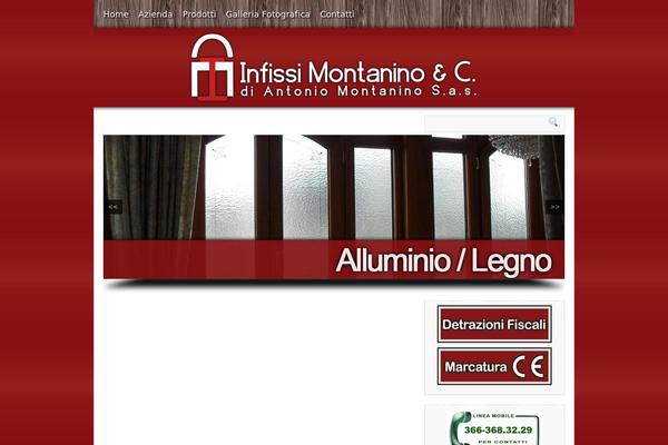 infissimontanino.com site used Bronte