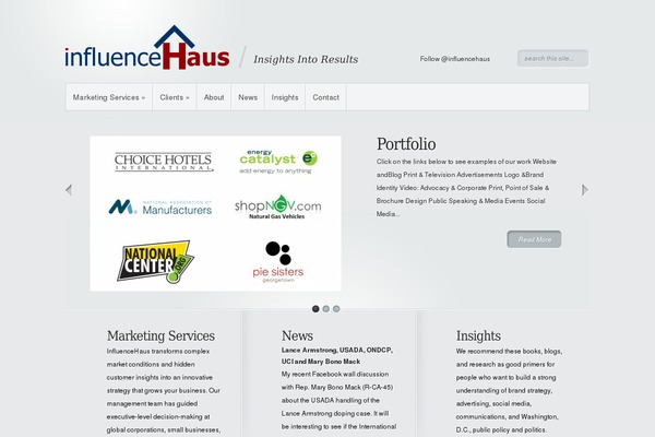 Minimal theme site design template sample
