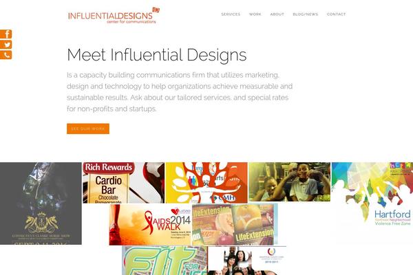 GridStack theme site design template sample