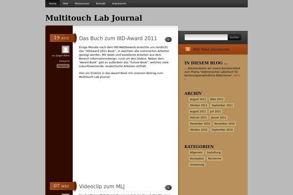 Furvious theme site design template sample
