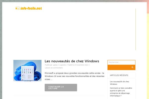 info-facile.net site used Builders-landing-page
