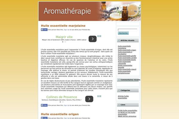 info-huile-essentielle.com site used Aromatherapie
