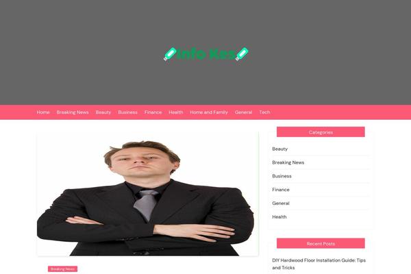 Cream Blog theme site design template sample