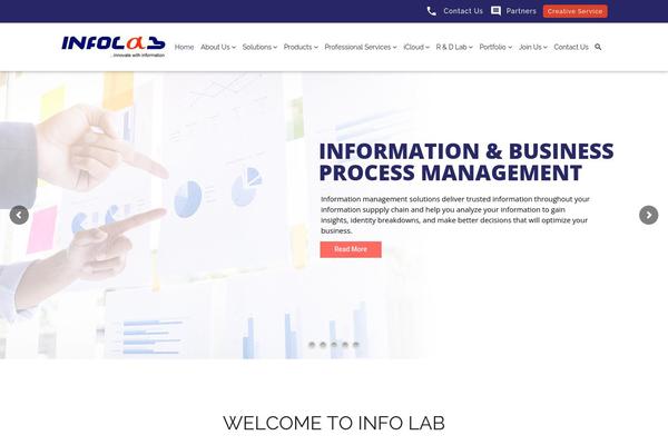 Materialize theme site design template sample