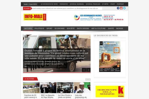 Effectivenews theme site design template sample