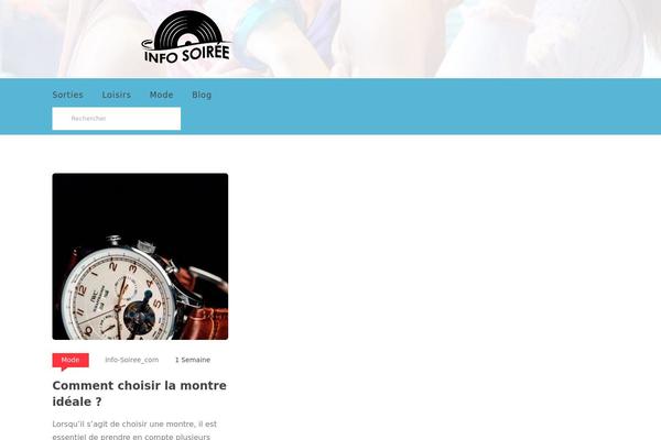 info-soiree.com site used Blog Starter