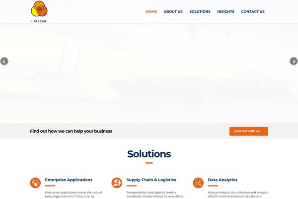 Consulting-child theme site design template sample