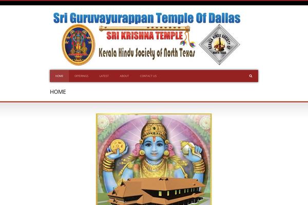Realchurch theme site design template sample
