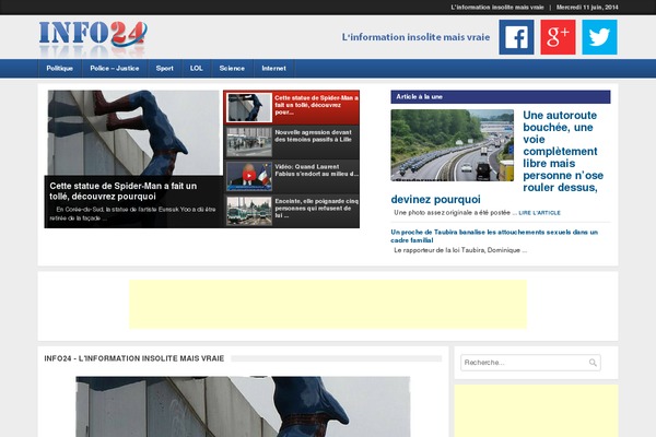 Maginess theme site design template sample