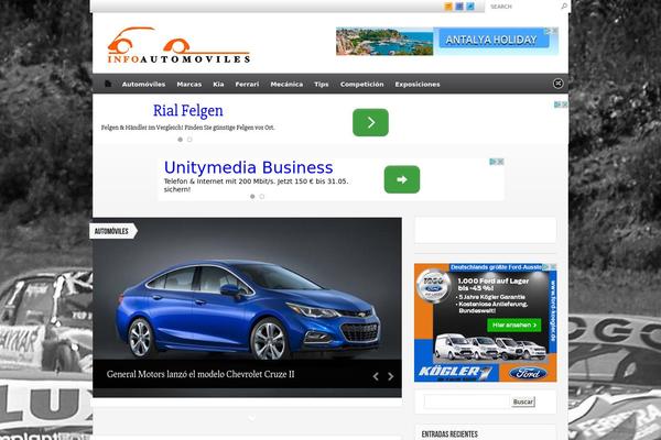 Made theme site design template sample