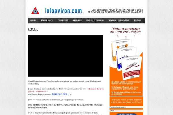 avenue theme site design template sample