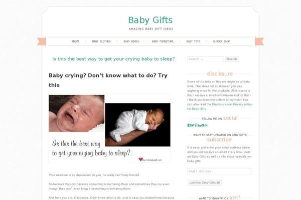 infobabygift.com site used Sugar and Spice