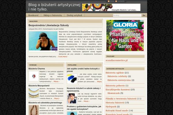 Cover WP theme site design template sample