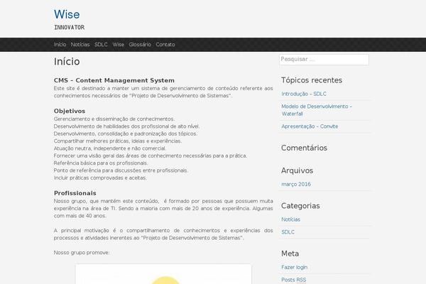pacify theme site design template sample