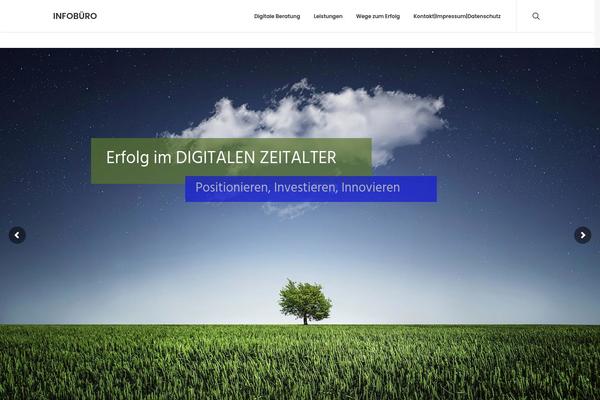 Uncode theme site design template sample