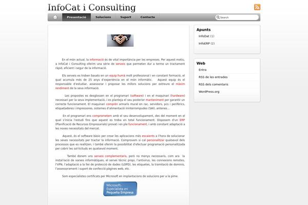 iBlog theme site design template sample