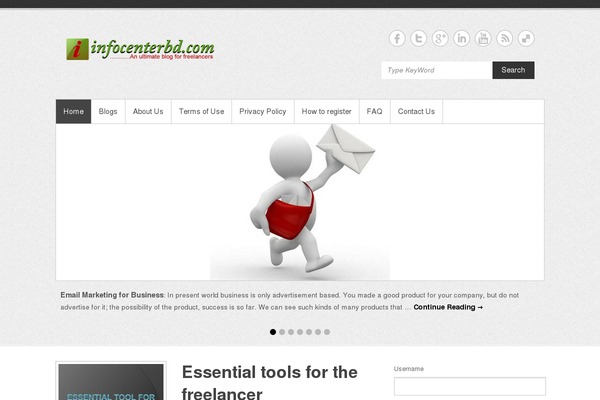 Site using WPQA plugin