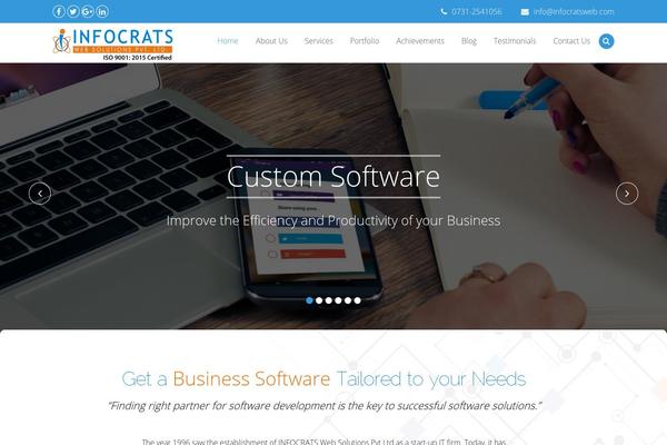 Site using AccessPress Social Counter plugin