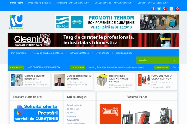 Alpha theme site design template sample