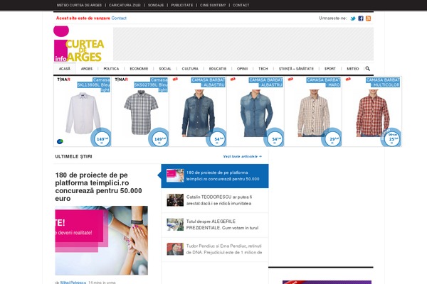 Site using Current Weather plugin